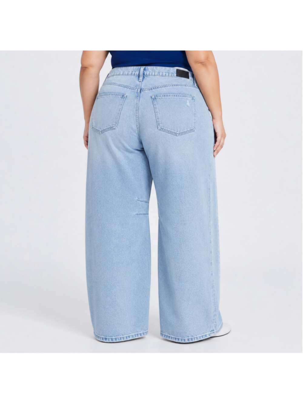 Scoop Women's High-Rise Ankle Barrel Jeans - Picture 2 of 8